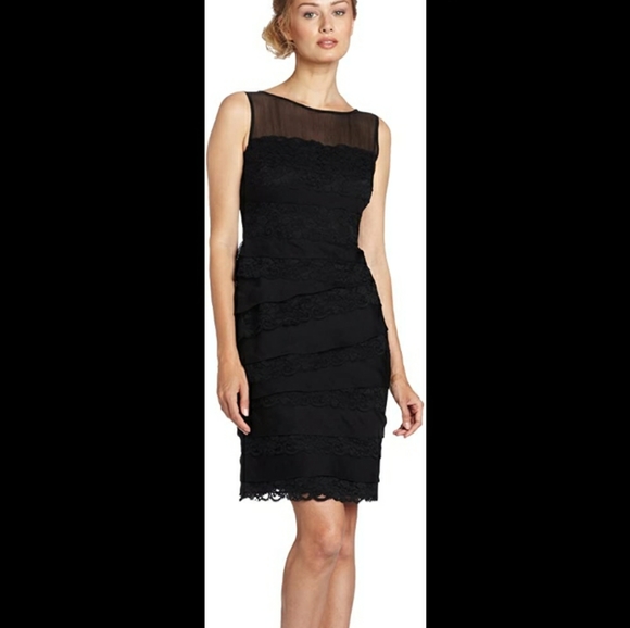 anne klein little black dress